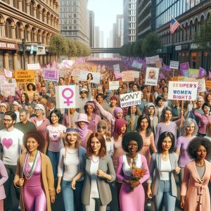 Women's rights celebration parade.