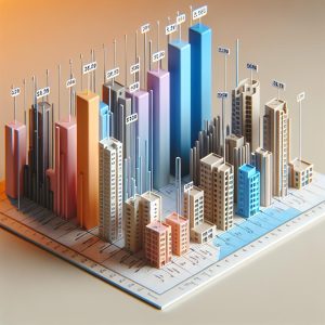 Rent prices comparison graph.