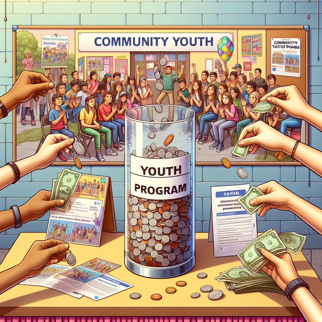 Community youth program funding.