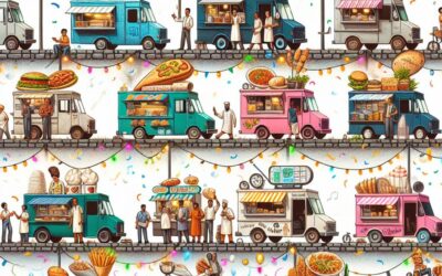 Food truck evolution celebration.