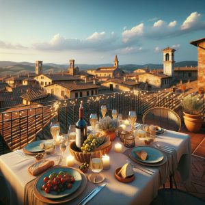 Rooftop Italian dining experience.