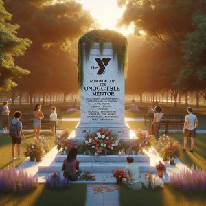 YMCA mentor memorial tribute