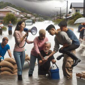 Community collaboration on flooding.