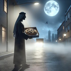 Late-night cookie delivery