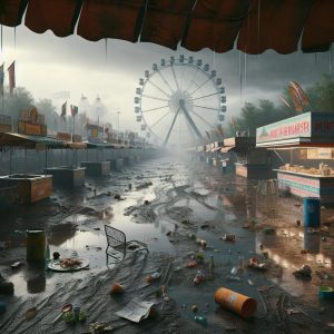 Rainy festival cancellation