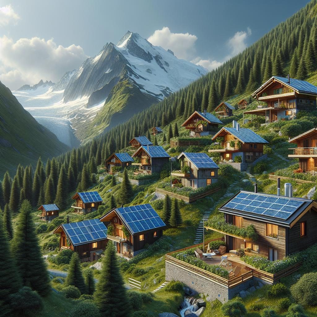 Eco-Friendly Mountain Homes