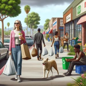 California plastic bag ban.