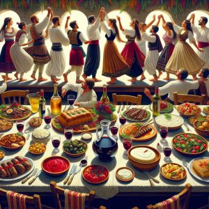 Greek food and dance