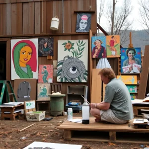 Resilience in the Face of Adversity: Asheville's Artistic Community Rebuilds After Hurricane Helene