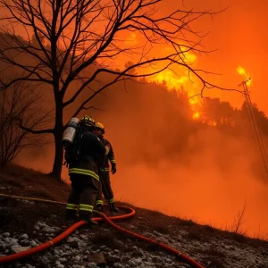 Firefighters Progress in Containing Keller Fire in Oakland Hills Amid Challenging Weather Conditions