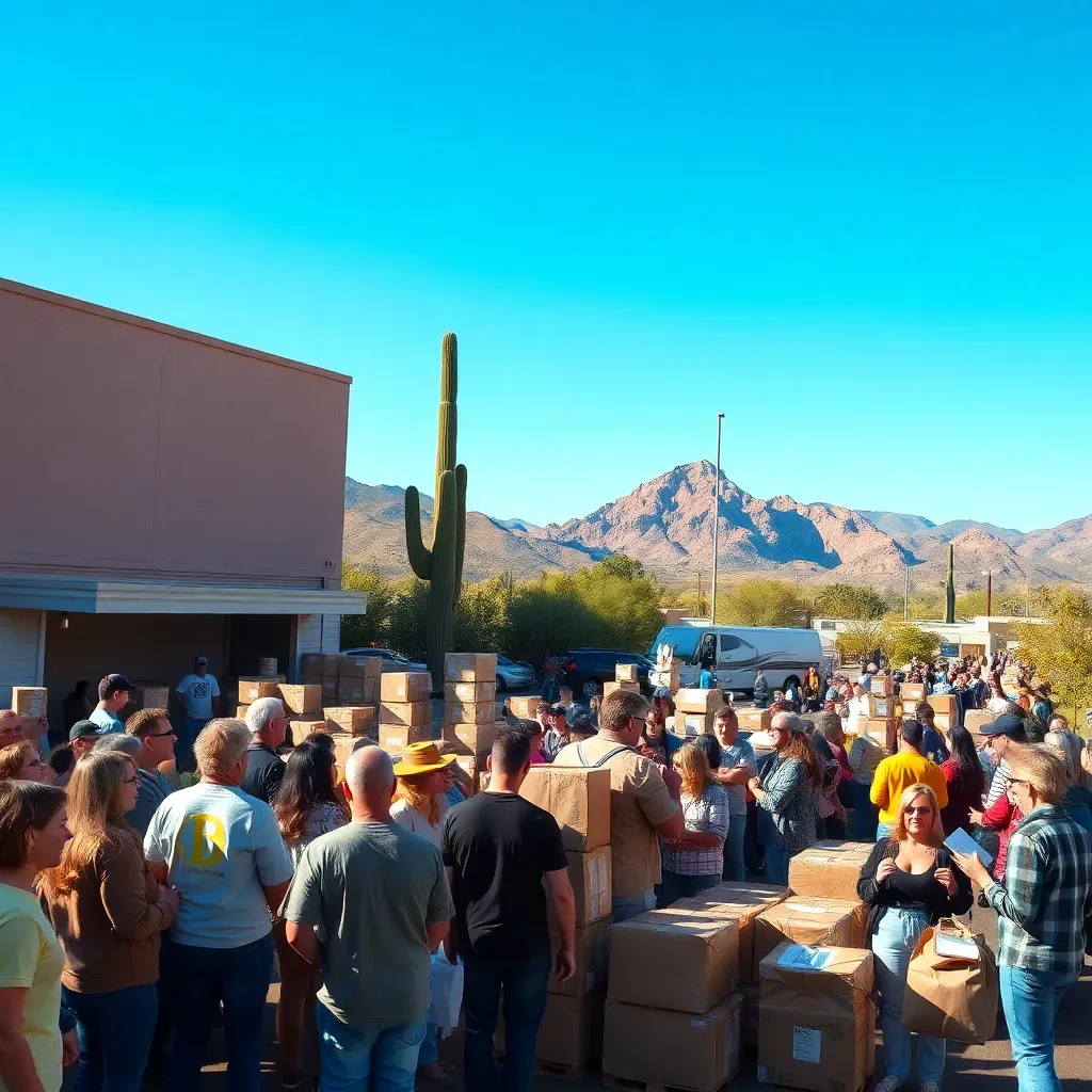 Community Rally in Arizona Sends Relief Supplies to Asheville After Helene's Devastation