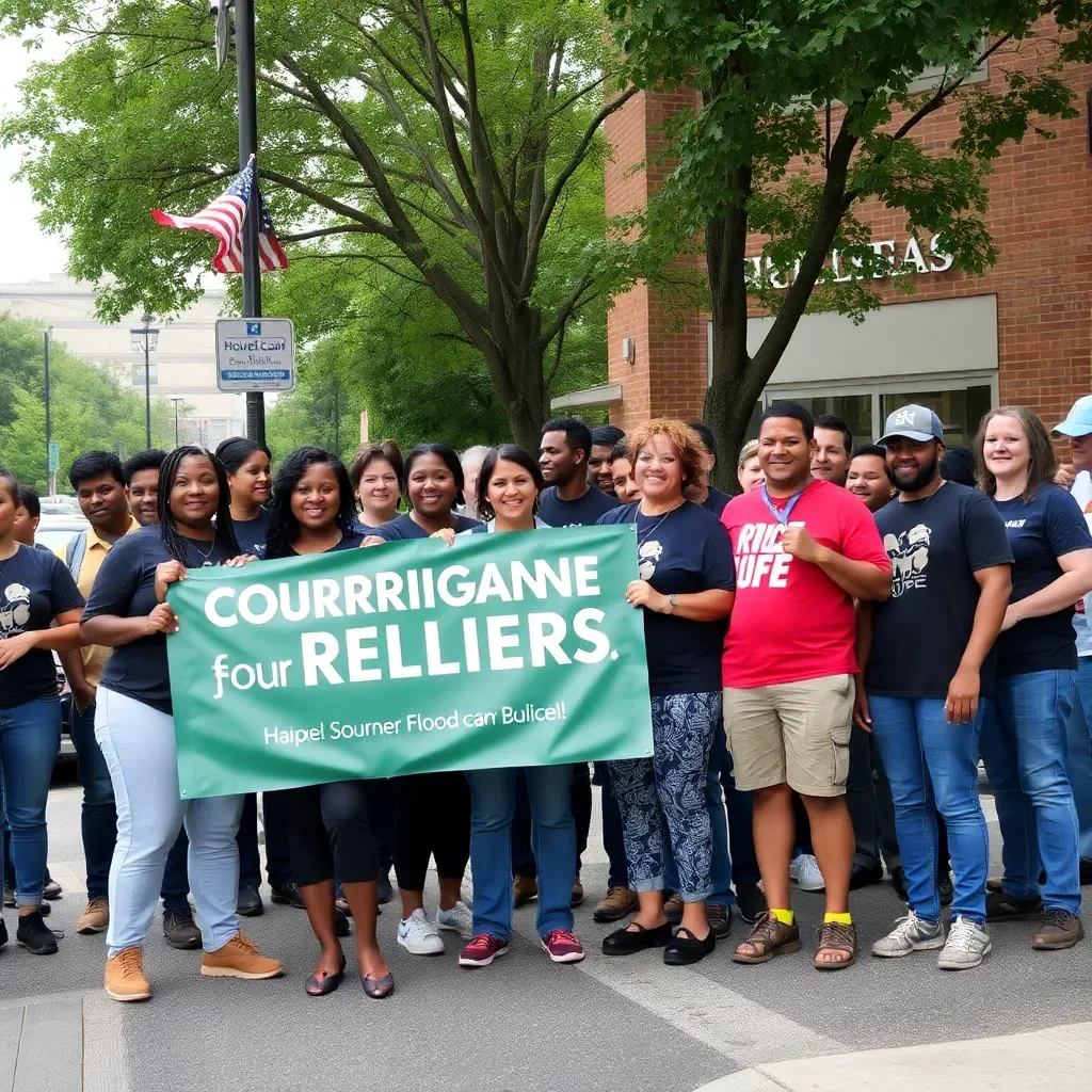 Community Unites in Asheville for Hurricane Helene Flood Relief Campaign