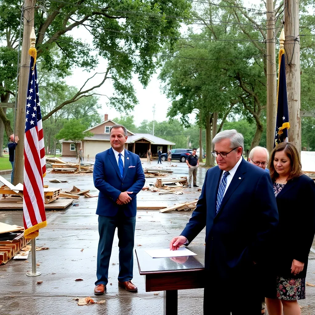 Governor Cooper Assesses Storm Damage and Signs $600 Million Relief Bill in North Carolina