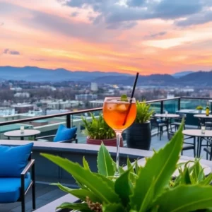 Asheville's Rooftop Bars: Sip Cocktails with Stunning Views in the Land of Sky