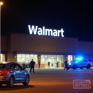 Late-Night Incident at Weaverville Walmart Leaves Officer Injured and Suspect Hospitalized