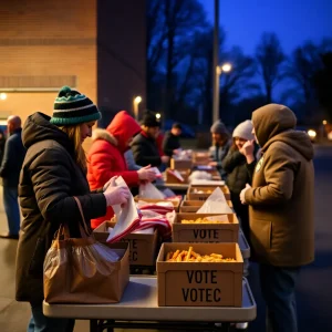 Thanksgiving Meal Distribution and Voting Updates in Buncombe County