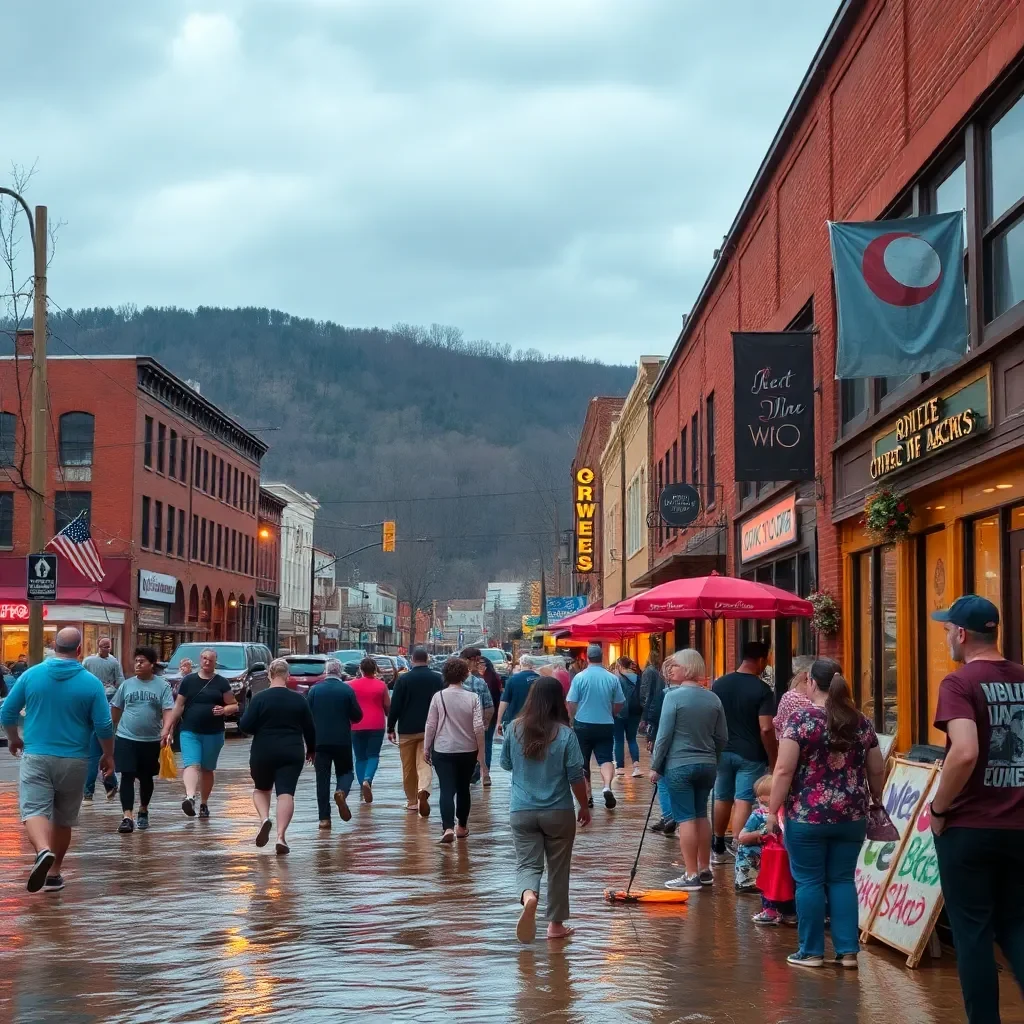 Community United in Asheville After Catastrophic Flooding Devastates River Arts District