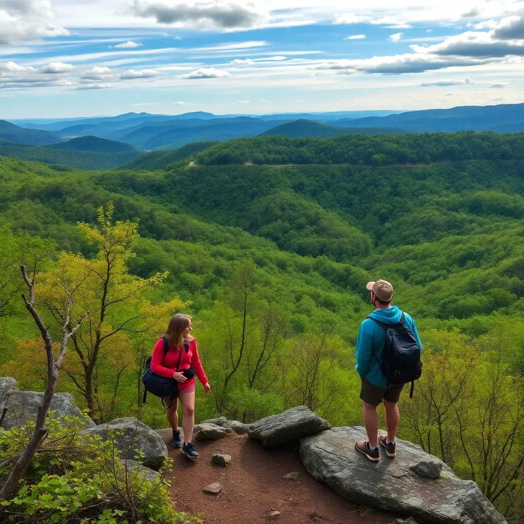 Experience Nature's Splendor on Lookout Trail Near Asheville