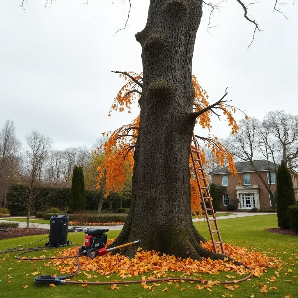 Incident at Biltmore Estate Leaves Worker Injured After Tree Falls During Removal Operation