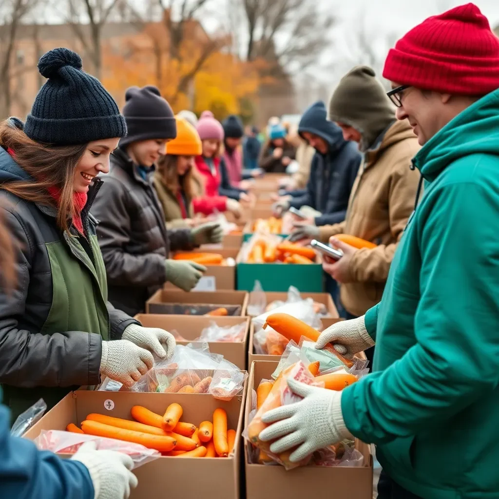 Community Joins Forces to Bring Thanksgiving Joy to Asheville Families in Need