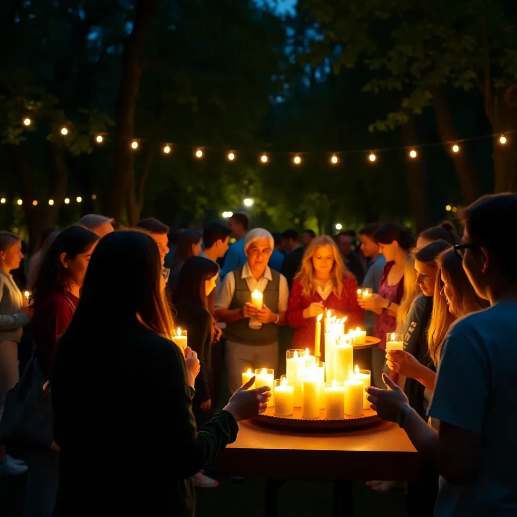 Community Unites in Vigil for Missing Woman in Asheville, North Carolina