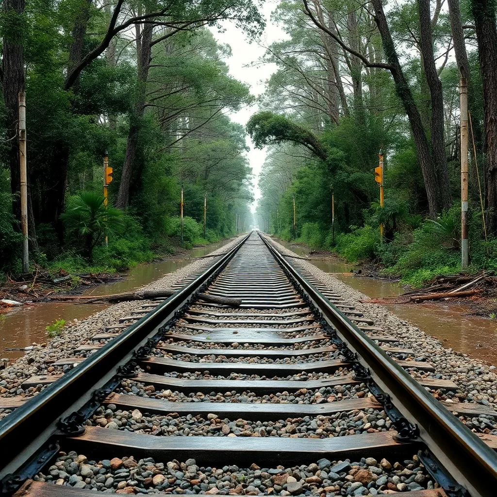 Asheville's Rail Service Disrupted for Months After Tropical Storm Helene Devastation