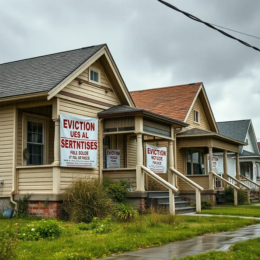 Asheville Faces Housing Crisis as Eviction Notices Surge Following Tropical Storm Helene