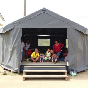 Old Fort, N.C. Opens New Shelter for Families Displaced by Hurricane Helene