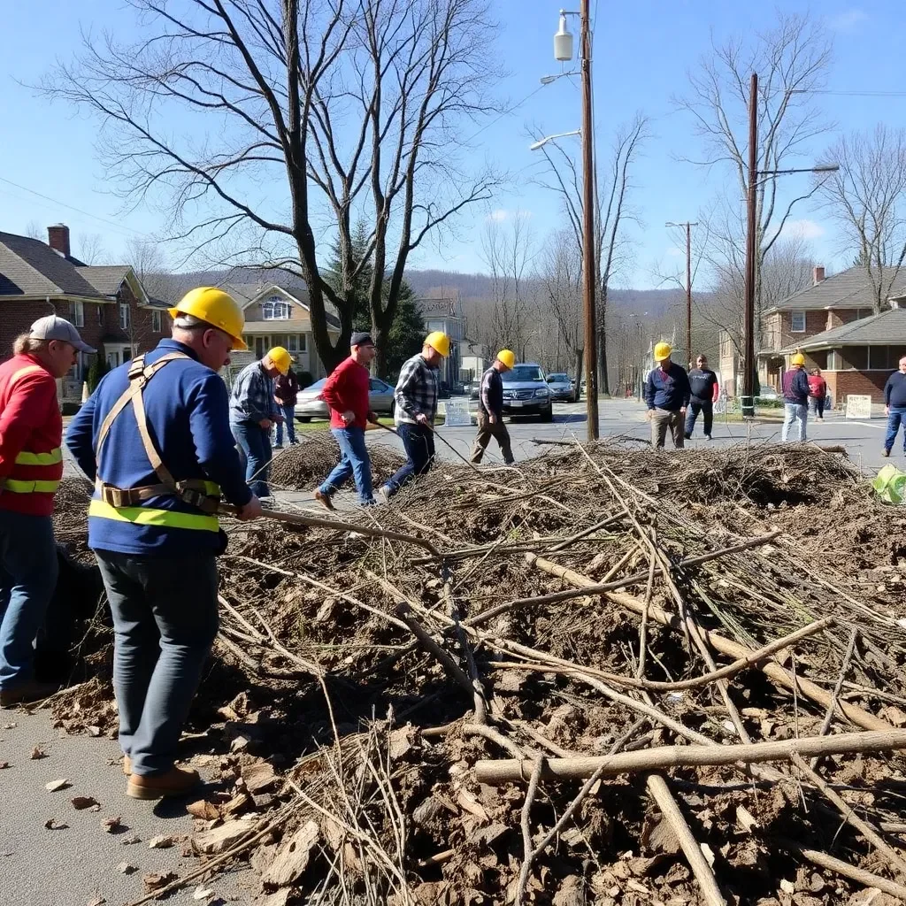 Asheville, N.C. Mobilizes Resources for Storm Debris Cleanup Efforts