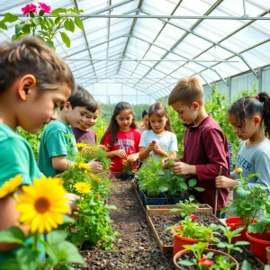 Polk County High School Receives $1,000 Grant for Greenhouse and Garden Projects