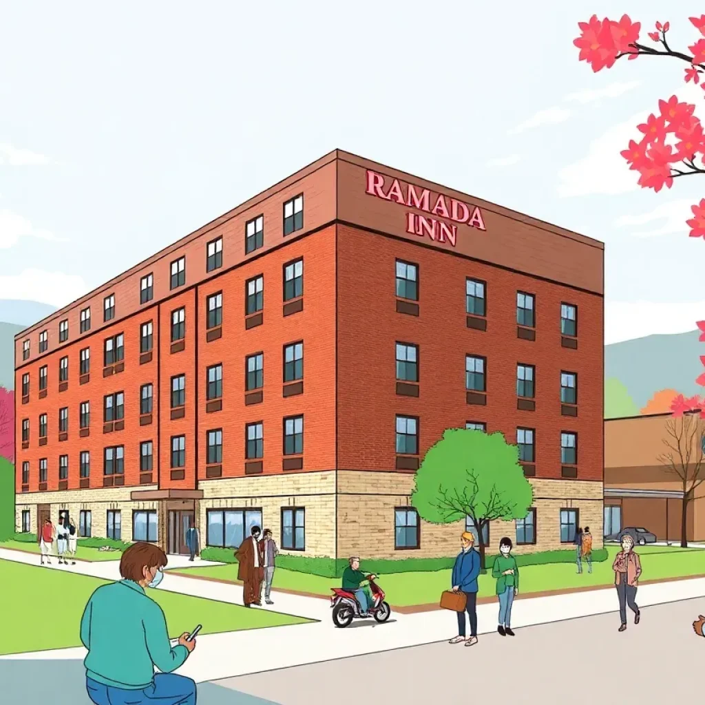 Transformation of Ramada Inn into affordable housing in Asheville