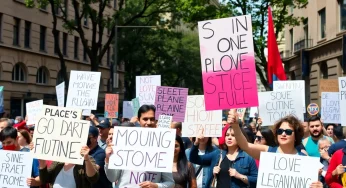 Protests Erupt in Asheville Over Federal Layoffs