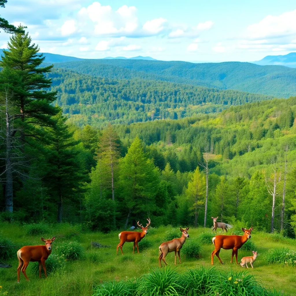 Wildlife in Pisgah National Forest