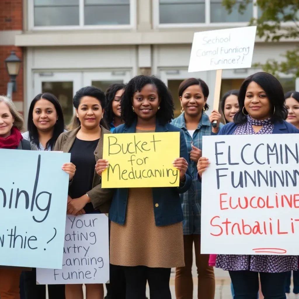 Asheville educators advocating for school funding