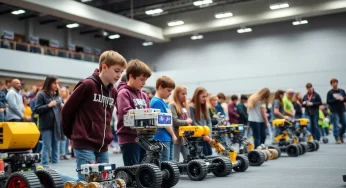 Asheville Hosts Statewide Robotics Competition